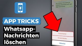 Whatsapp Nachrichten zurückholen amp löschen  Sogar Tage später [upl. by Comyns]