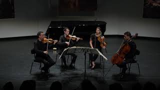 The Quatuor Ebène plays Beethoven quartet Nr 5 A major [upl. by Naujej236]