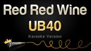 UB40  Red Red Wine Karaoke Version [upl. by Atiuqiram]