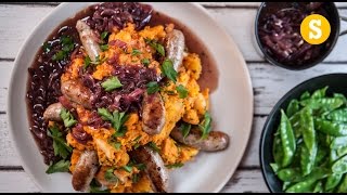 Bangers and Mash Recipe [upl. by Senzer]