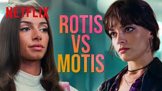 Motis Vs Rotis A Sex Education Love Triangle  Netflix [upl. by Nocam]