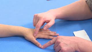 Hand examination Radial nerve [upl. by Aynom]