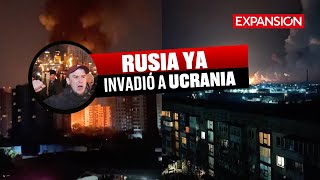 PRIMERAS HORAS de la INVASIÓN de RUSIA a UCRANIA  ÚLTIMAS NOTICIAS [upl. by Yras]