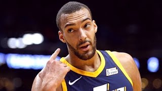 10 Posterized Dunks On Rudy Gobert [upl. by Doig]