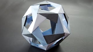 Origami Dodecahedron [upl. by Milburt]