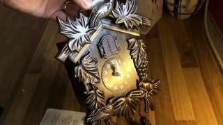 Cuckoo clock unboxing and Assembly instructions [upl. by Attenohs]