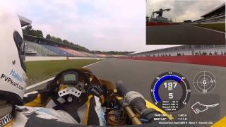 Superkart  Hockenheim Ring  April 2014  Race 1 [upl. by Tereve]