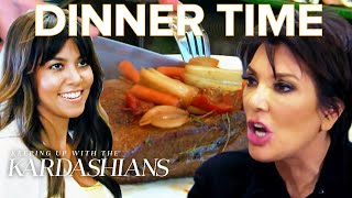 Most Awkward Kardashian Family Dinners  KUWTK  E [upl. by Navaj]