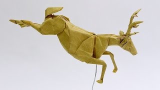 How to make an Origami Deer [upl. by Ummersen25]