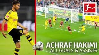 Achraf Hakimi  All Goals and Assists 201920 [upl. by Claudine486]