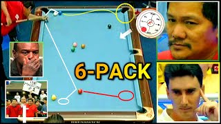 EFREN REYES 6PACK RUN NEVER SEEN BEFORE [upl. by Amalle123]