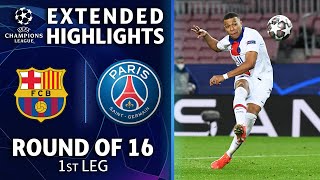 Barcelona vs Paris SaintGermain Extended Highlights  UCL on CBS Sports [upl. by Llebasi654]