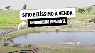 SÍTIO À VENDA EM SP  EM PARAIBUNA [upl. by Ayifas]