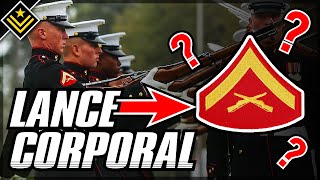 Origin of the Lance Corporal USMC [upl. by Eitac648]