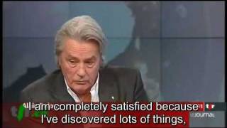 Interview with Alain Delon English subtitles [upl. by Nodearb]