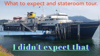 Alaska Marine Highway Ferry AMHS What to expect [upl. by Siddon]