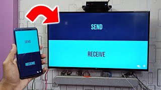 How to send Files to Android TV  Share  Transfer Files from Android Mobile to Mi TV [upl. by Leiria807]