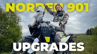 Upgrading my Husqvarna Norden 901  ADVENTUREREADY [upl. by Packton]