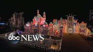 Entire Neighborhoods Battle for Best Christmas Light Display [upl. by Annonyw964]