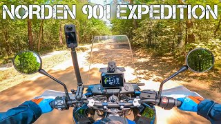 HUSQVARNA NORDEN 901 Expedition REVIEW  Can it do Wheelies [upl. by Suirrad707]