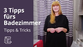 Badezimmer dekorieren  IKEA Tipps amp Tricks [upl. by Cristoforo]