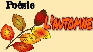 Poésie 🍂 Lautomne de Maurice Carême 🍂 [upl. by Tilly]