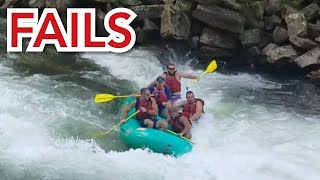 Fails Kayak amp Rafting Fail Compilation [upl. by Forster]