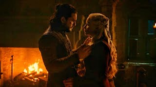 GOT S8Ep04 Daenerys and Jon snow Scene [upl. by Sena198]