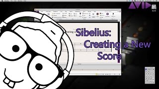 Sibelius Creating a New Score [upl. by Jerroll]