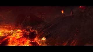 Star Wars Episode 3 Immolation Scene English HD [upl. by Ajet]