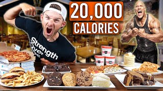 I Tried To Eat THE ROCKS HIGHEST CALORIE Cheat Meals [upl. by Iznek]