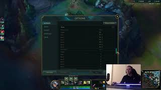 Caps Rekkles Faker In Game Settings  Key Bindings and Interface [upl. by Akciret]