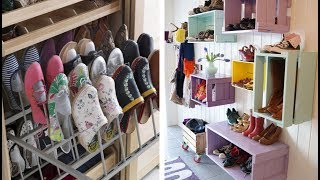 33 Brilliant Ideas to Store Your Shoes [upl. by Eidok]