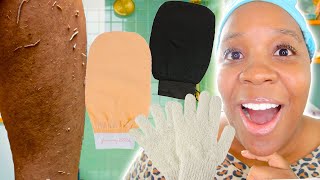 I Tried Every Popular Exfoliating Glove [upl. by Emlin]