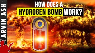 Nuclear Bomb How it Works in detail Atomic vs Hydrogen bomb Hbomb [upl. by Bendick697]