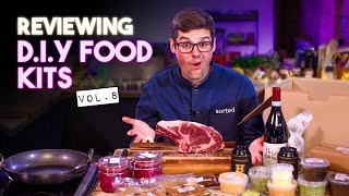 Chef and Normals Review DIY Food Kits Vol8  Sorted Food [upl. by Derek]