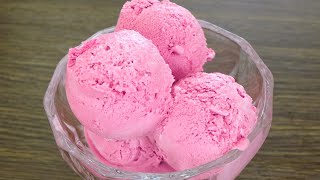 Easy Strawberry IceCream Recipe at Home [upl. by Weidar969]