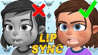 IMPROVE Your Lip Sync Animation in 3 Steps [upl. by Libbey708]