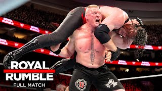 FULL MATCH  Lesnar vs Strowman vs Kane – Universal Title Triple Threat Match Royal Rumble 2018 [upl. by Mat]