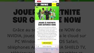 Tuto comment jouer à Fortnite sur IPhone How to download Fortnite on IOS [upl. by Nylrehs]