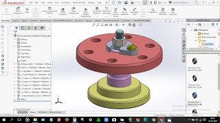 How to design Drill jig assembly in solidworks [upl. by Merkle]