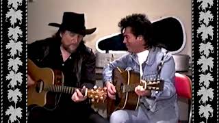 Marty Stuart amp Waylon Jennings  Waymores Blues [upl. by Ahsiadal]