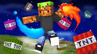 Minecraft ama ÖZEL TNTLER VAR [upl. by Ferne]