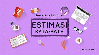 STATISTIKA  CONTOH SOAL ESTIMASI RATAAN DAN SELISIH DUA RATAAN [upl. by Gearard]