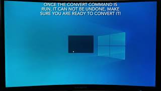 How To Convert Boot Drive With MBR2GPT Tool In Windows 10 [upl. by Tyoh216]