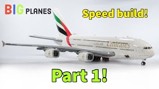 LEGO Airbus A380 Speed Build Part 1 [upl. by Hernandez]