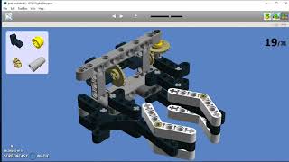 EV3  grab and lift  mechanism LDD Manual [upl. by Haile]