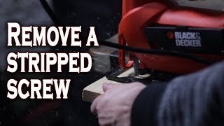 5 Ways to Remove Stripped Screws [upl. by Mraz]