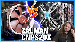 Zalman CNPS20X CPU Cooler Review vs NHD15 Arctic Liquid Freezer II [upl. by Arahsit]