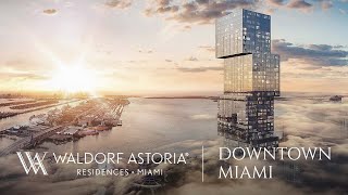 Waldorf Astoria Residences Miami l Sales Gallery Tour [upl. by Regni361]